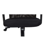 SmileSellers Ergonomic Mesh Mid-Back Office Chair with Tilt Lock, Adjustable Height, Comfortable Seat & Heavy-Duty Metal Base for Work from Home, Study, and Office