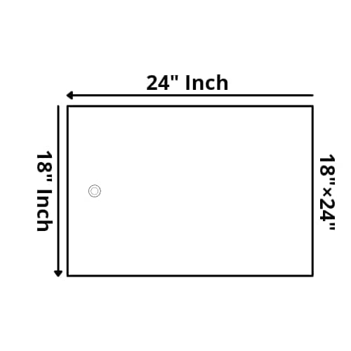 SmileSellers Glass LED Wall Mirror with Touch Sensor, Warm Light, Cool Day Light & Dimmer | Premium Framed Rectangular Bathroom, Bedroom & Living Room Mirror (24x18 Inch,3Light)