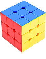 SmileSellers Sticker less Speed Cube 3x3x3
