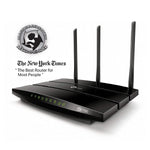 TP-Link Archer C7 AC1750 Dual Band Gigabit Wireless Cable Router, Wi-Fi Speed Up to 1300 Mbps/5 GHz + 450 Mbps/2.4 GHz, 4 Gigabit LAN Ports, 1 USB Port, Qualcomm Chipset