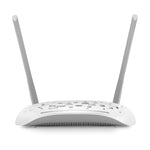 TP-LINK TD-W8961N Wireless N300 ADSL2+ Wi-Fi Modem Router, 2x 5dBi Omni directional Fixed antennas, Input ISPs supported- BSNL, MTNL, Tata Indicom (RJ-11 Port)