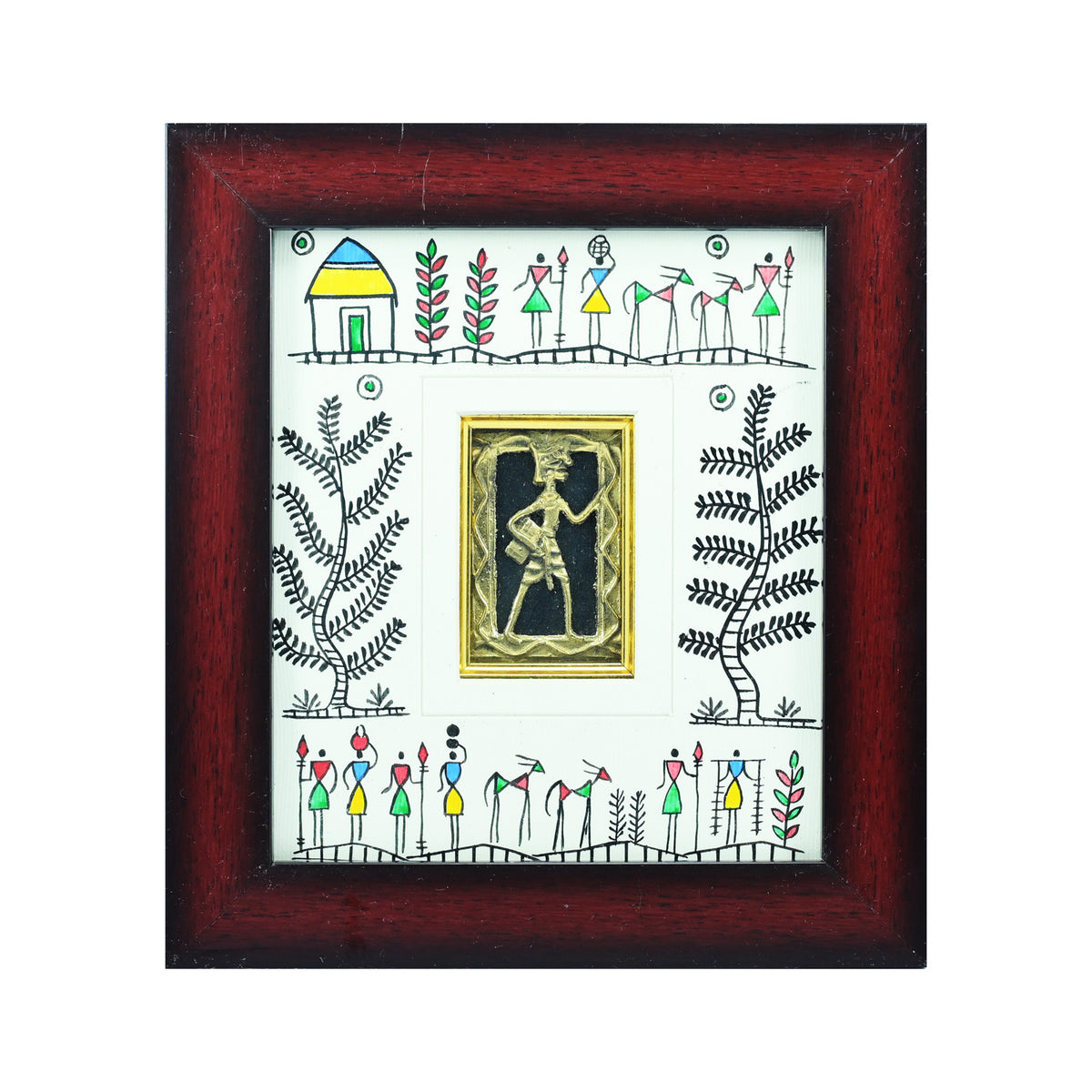 SmileSellers Dokra wall hanging,wall decor,Hand made Dokra art