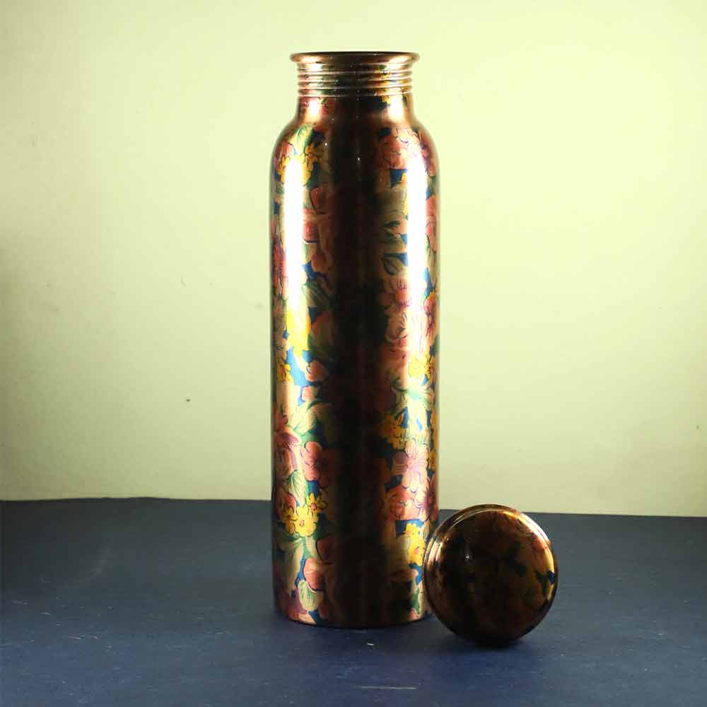 SmileSellers Stylish designerCopper Water Bottle