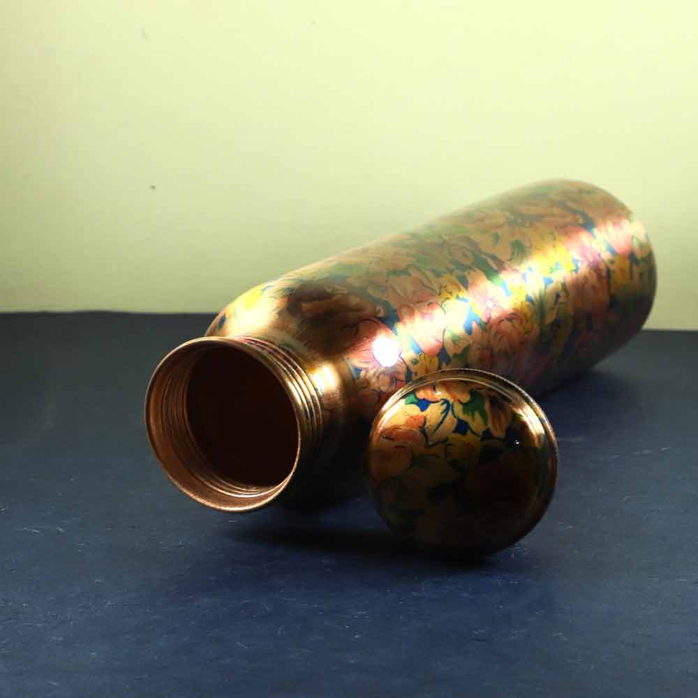 SmileSellers Stylish designerCopper Water Bottle