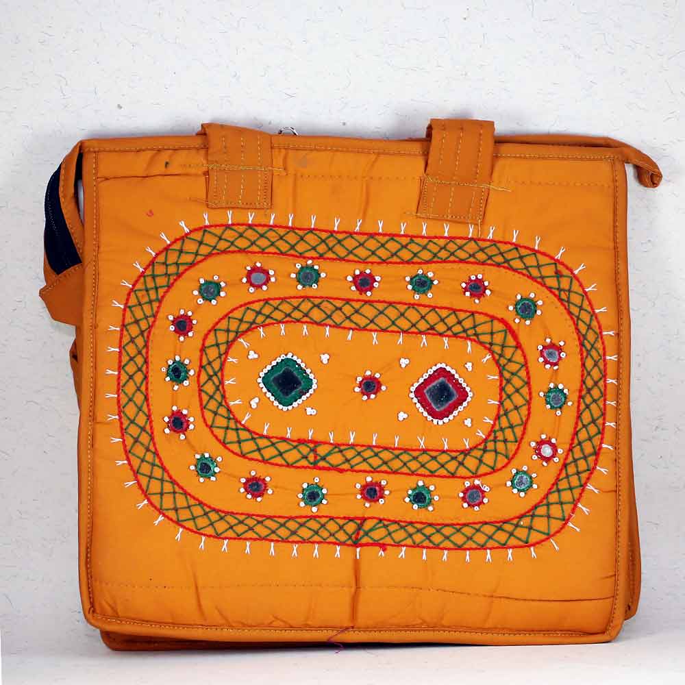 smilesellers Beautifull hand craft designpipili art work bag