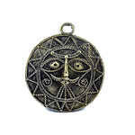 SmileSellers Dokra Tribal Mask, Handmade Brass Dhokra Tribal Mask Show Piece