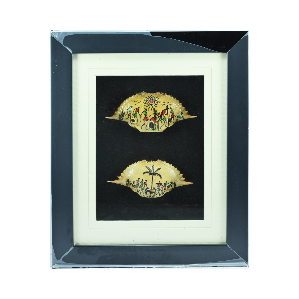 SmileSellers Crab painting ,wall hanging,hand made,wall decor