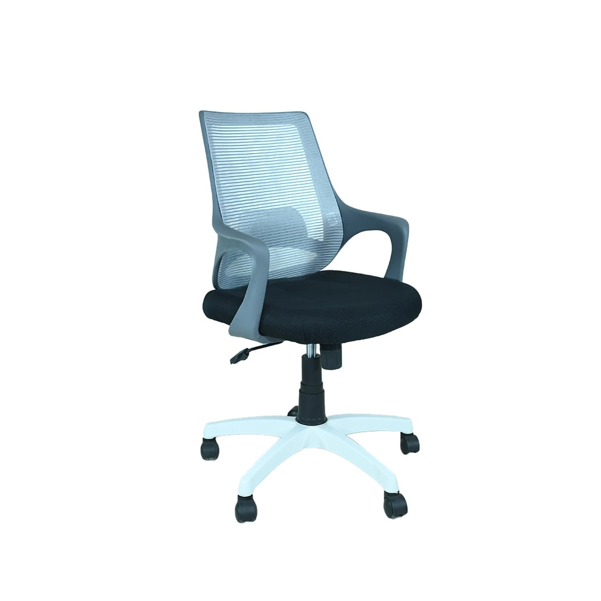 SmileSellers Pearl Mesh Mid-Back Ergonomic Office Chair | Study Chair | Revolving Chair | Computer Chair | Work from Home