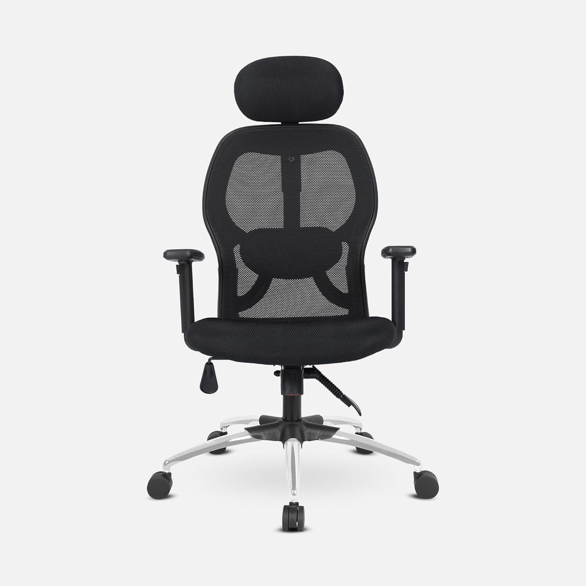 SmileSellers Matrix High Back Office Chair | High Back Mesh Ergonomic Home Office Desk Chair | 2D Adjustable Armrests | Superb Lumbar Support | Knee-Tilt Mechanism