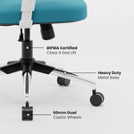 SmileSellers Hector High Back Ergonomic Gaming and Office Chair with Adjustable Armrests, Mesh Backrest, Multi-Tilt Lock Mechanism, and Cushioned Seat | Desk Chair for Work, Study & Gaming