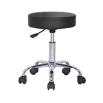 SmileSellers Height-Adjustable revolving Stool | Great for use in Salons, Bar, Schools, Hospital, Offices, Warehouses, Home or Garage | Height extendable from 16 inch to 22inch (White)
