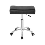 SmileSellers Rolling Swivel Stool Height Adjustable with Wheels Heavy Duty for Office Home Desk Counter Salon