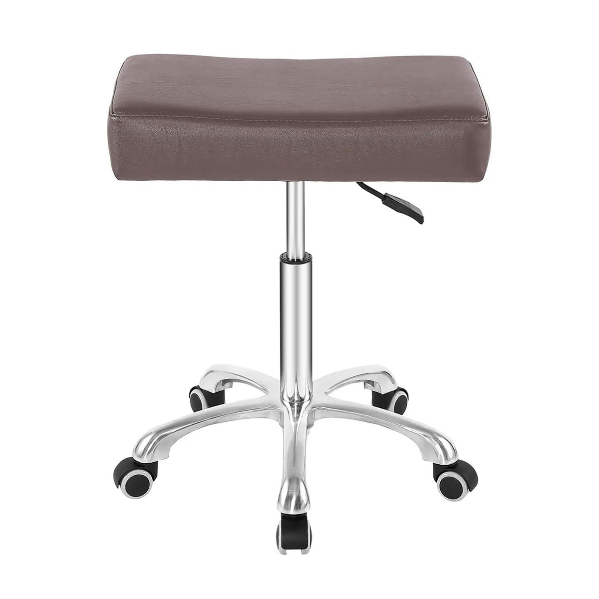 SmileSellers Rolling Swivel Stool Height Adjustable with Wheels Heavy Duty for Office Home Desk Counter Salon