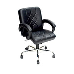 SmileSellers Office Chair for Computer Table,Office Chair/Study Chair/revolving Chair/Computer Chair for Home Work Executive mid Back