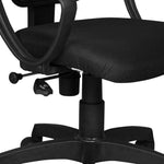 SmileSellers ARROW Ergonomic Mesh Mid-Back Office Chair with Adjustable Height, Tilt Lock, Cushioned Seat & Heavy-Duty Metal Base | Revolving Desk Chair for Home, Study & Office Use