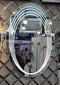 SmileSellers Beautiful Modern Designed Oval LED Glass Mirror With Warm Light + White Light + Cool Day  Lights Glass Touch Sensor LED Home Mirror LED Mirror