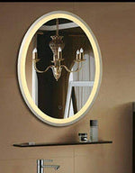 SmileSellersRectangular LED Wall Mirror with Touch Sensor, 3 Light Modes & Dimmer | Framed Backlit Glass Mirror for Bathroom, Bedroom & Dressing Room (24x18 Inch)