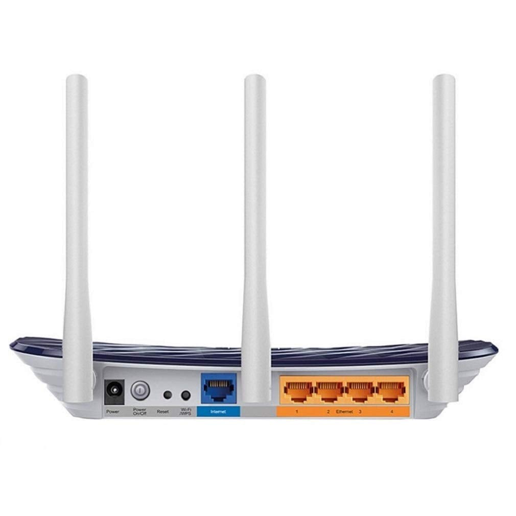 TP-Link AC750 Dual Band Wireless Cable Router, 4 10/100 LAN + 10/100 WAN Ports, Support Guest Network and Parental Control, 750Mbps Speed Wi-Fi, 3 Antennas (Archer C20)