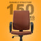 SmileSellers Medium Back Ergonomic Work from Home Chair, Leatherrete Executive Revolving Office Chair