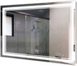 Led Wall Mirror with Imported Touch Sensor Wall Mounted Makeup Large Front Light Mirror for Bathroom With Dimmer , Bedroom, Drawing Room, Washbasin ( 30x24 inch)