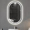 SmileSellers LED Mirror Open with Close Led Imported Touch Sensor + Dimmer + Single Click White + Cool Day Light + Warm Light for Bathroom, Bedroom, Drawing Room, Washbasin(24x36 Inch)