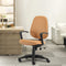 SmileSellers Medium Back Ergonomic Work from Home Chair, Leatherrete Executive Revolving Office Chair
