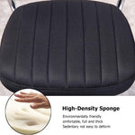 SmileSellers Work Chair Armless Mesh Breathable Swivel Desk Chair Ergonomic Swivel Chair for Home Office Reception Chair Seat Height: 42-53cm