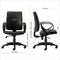 SmileSellers Medium Back Ergonomic Work from Home Chair, Leatherrete Executive Revolving Office Chair