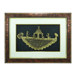 SmileSellers Hand made Dokra Boat,Wall Hanging,Wall Decor,Home Decor