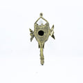 SmileSellers Dokra Ganesh Key Holder ' Handmade in Brass Dhokra Art