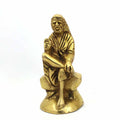 smilesellers Brass idol of Sai baba for Home, Office Decor