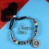 SmileSellers Designer neckless with matching ear peace for women