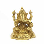 SmileSellers Lord Ganesh super fine brass idol