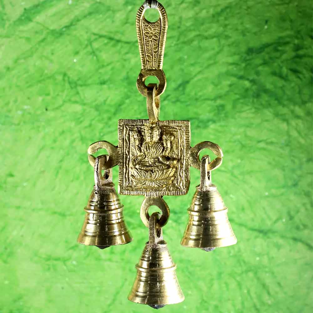 SmileSellers Laxmi Brass Decorative Bell