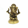 SmileSellers Small brass idol of Lord Ganesh