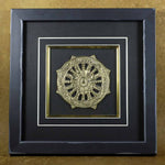 SmileSellers Konark wheel designer Brass photo frame