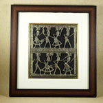 SmileSellers Hand madeTribal design of religous people brass design photo frame