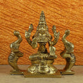 smilesellers Brass idol of Maa Mahalaxmi