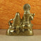 SmileSellers Radha and Krishna Sitting Brass idol for Home decor | Brss Items