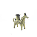 SmileSellers Horse candel stand'Handmade Brass Candle Holder Show Piece In Dokra Art