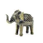 SmileSellers Hand made dokra animals show piece set of(4)