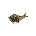 SmileSellers Dokra Fish,Handmade Brass Showpiece In Dokra Art