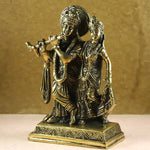 SmileSellers Brass Radha Krishna idol