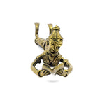 SmileSellers Reading Woman' Handmade Brass Figurine In Dokra Art,Show piece