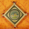 SmileSellers Hand made design of talapatra painting in frame