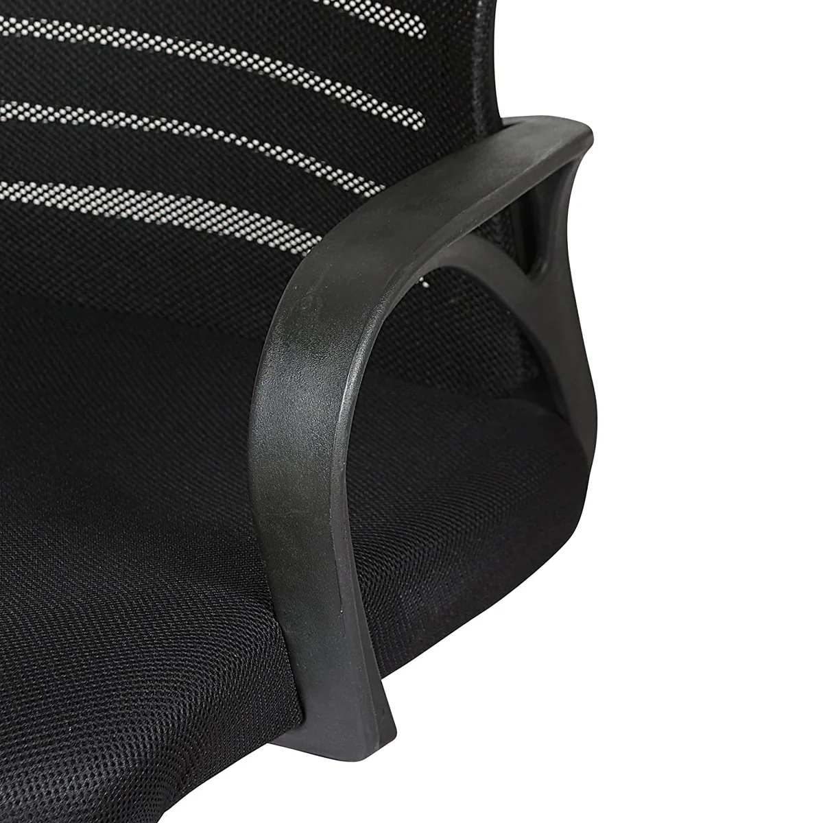 SmileSellers Mid Back Sturdy Metal Base Nylon Mesh Revolving2